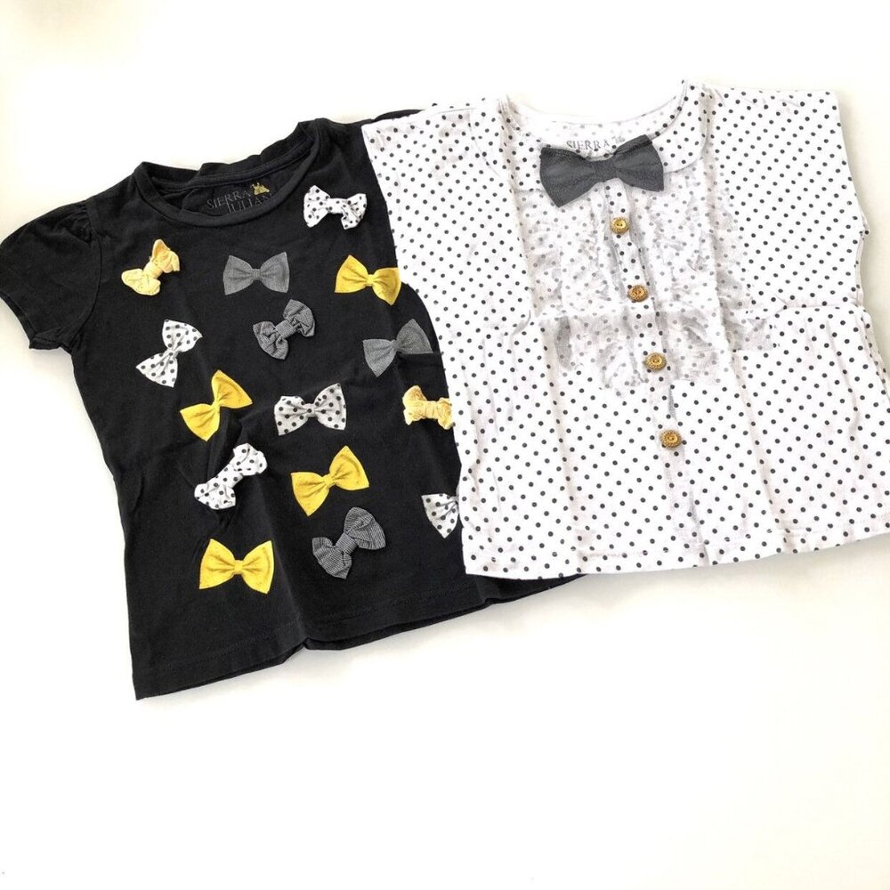 Sierra Julian Bundle Of 2 Girls Tees